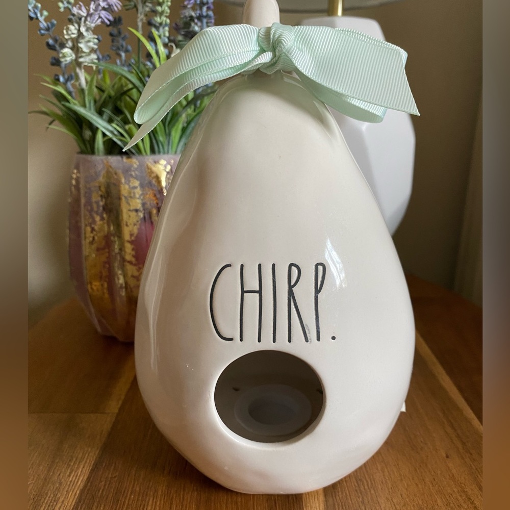 Rae Dunn Birdhouse. LL "Chirp". NWT.